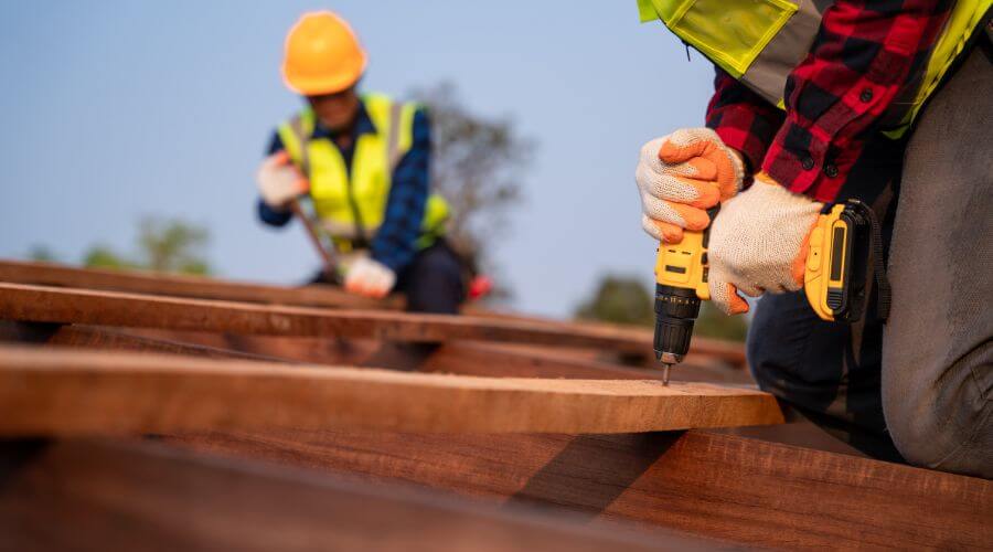 Professional New roof installation in Woodburn, IN